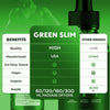 Image of (2 Pack) Green Slim Drops Natural Health & Fitness Support GreenSlim 60 Servings