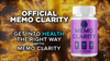 Image of Memo Clarity All Natural Formula Brain Supplement (2 Pack - 120 Capsules)