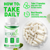 Image of (5 Pack) Red U Burn Advanced Energy & Fitness Formula Vitamin Reduburn 300 Capsules