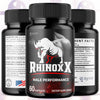 Image of (3 Pack) Rhinox X Advanced Male Support Pills RhinoxX Supplement 180 Capsules