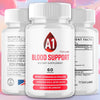 Image of (1 Pack) A1 Blood Support Advanced Blood Health Vitamin Supplement 60 Capsules