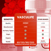 Image of (3 Pack) Vasculife Advanced Blood Max Support Supplement Vascu Life 180 Capsules