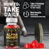 Image of (5 Pack) Alpha Honey Gummy Male Health Support Supplement AlphaHoney 300 Gummies