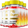 Image of Fit Burn Keto ACV Gummies 1000MG (5 Pack - 300 Gummies)