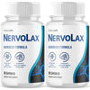 Image of (2 Pack) Nervolax Natural Super Nerve Supplement Nervo Lax 120 Capsule