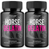 Image of (2 Pack) Horse Gelatin Advanced Male Support Supplement HorseGelatin 120 Capsule