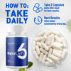 Image of (2 Pack) Nerv Lief 6 Formula Natural NervLief6 Supplement 120 Capsules