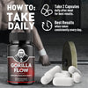 Image of (5 Pack) Gorilla Flow Advanced Male Support Supplement GorillaFlow 300 Capsules
