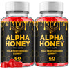 Image of (2 Pack) Alpha Honey Gummy Male Health Support Supplement AlphaHoney 120 Gummies
