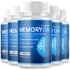 Image of (5 Pack) MemoryOn Pill Natural Brain Supplement Memory On 300 Capsules