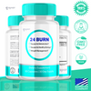 Image of 24 Burn Advanced Burner Formula Natural Energy and Fitness Support 180 Capsules (3 Pack)