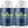 Image of (2 Pack) Sofon All Natural Super Nerve Support Supplement 120 Capsules