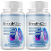 Image of (2 Pack) BreathiZen Pills Advanced lungs Health Support Breathi Zen 120 Capsules