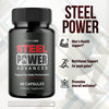 Image of (5 Pack) Steel Power Advanced Male Health Support Supplement SteelPower 300 Capsules
