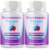 Image of (2 Pack) Neurozenix Focus Plus Natural Brain Supplement 120 Capsules