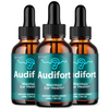 Image of Audifort Ear Health Suppport Drops Natural Formula Hearing Supplement (3 Pack)