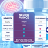 Image of (5 Pack) Neuro Vance Nootropic Formula Brain Supplement NeuroVance 300 Capsules