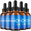 Image of (5 Pack) Alkon Drops Advanced Health & Fitness Formula Alk On Vitamin 150 Serves