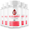 Image of (5 Pack) A1 Blood Support Advanced Blood Health Vitamin Supplement 300 Capsules