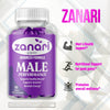 Image of (3 Pack) Zanari Male Gummys Advanced Formula Max Support Supplement 180 Gummies