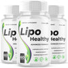 Image of (3 Pack) Lipo Healthy Advanced Energy & Fitness Supplement LipoHealthy 180 Capsules