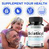 Image of Sciaticyl All Natural Super Nerve Supplement Pills (2 Pack - 120 Capsules)