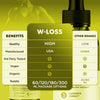 Image of (5 Pack) W-Loss Drops Advanced Health & Fitness Support Supplement 150 Servings