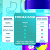 Image of Stomax Gold Probiotic Gut Health Formula Enhance Digestive Function (3 Pack - 180 Capsules)