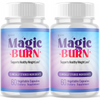 Image of (2 Pack) Magic Burn Advanced Energy & Fitness Supplement MagicBurn 120 Capsules