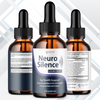 Image of (3 Pack) Neuro Silence Ear Drops Natural Hearing Support Supplement 90 Servings