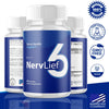 Image of (3 Pack) Nerv Lief 6 Formula Natural NervLief6 Supplement 180 Capsules
