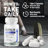 Image of (2 Pack) Virilix Male Support Supplement Advanced Formula Viri Lix 120 Capsules