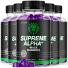 Image of (5 Pack) Supreme Alpha Gummys Male Support Supplement SupremeAlpha 300 Gummies