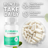 Image of (5 Pack) Floravia Probiotic Support Gut Health & Digestive Function 300 Capsules