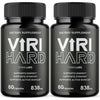 Image of (2 Pack) Viri Hard Advanced Male Health Support Supplement ViriHard 120 Capsules