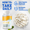 Image of (3 Pack) NervX All Natural Super Nerve Supplement Nerv X 180 Capsules