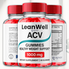 Image of LeanWell Keto ACV Gummies 1000MG LeanWell Formula Vitamin (5 Pack-300 Gummies)