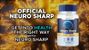 Image of Neuro Sharp All Natural Formula Brain Supplement 60 Capsules