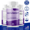 Image of (2 Pack) Nervocept Natural Super Nerve Supplement Nervo Cept 120 Capsules