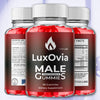 Image of (3 Pack) LuxOvia ACV Gummys Male Health Support Supplement Lux Ovia 180 Gummies