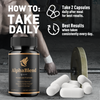 Image of Alpha Blend Pills for Men Advanced Formula Vitamin Supplement (5 Pack - 300 Capsules)
