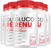 Image of Gluco Renu Capsules - GlucoRenu Pills Advanced Supplement 5 Pack/ 300 Capsules