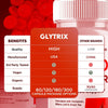 Image of (3 Pack) Glytrix Pills Advanced Blood Support Supplement Gly Trix 180 Capsules
