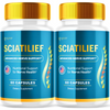 Image of Sciatilief Advanced Nerve Support Formula Maximum Strength Vitamin (2 Pack-120 Capsules)