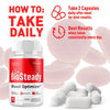 Image of (2 Pack) BioSteady Advanced Blood Max Support Supplement Bio Steady 120 Capsules