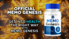 Image of (5 Pack) Memo Genesis Nootropic All Natural Formula Brain Supplement 300 Capsules