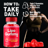 Image of Lipo Gummy Keto ACV Gummys 1000MG Advanced Formula Vitamin 180 Gummies (3 Pack)