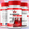 Image of (3 Pack) Glucogon Pro Advanced Blood Support Supplement GlucogonPro 180 Capsules