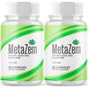 Image of (2 Pack) MetaZem Advanced Energy & Fitness Max Supplement Meta Zem 120 Capsules