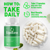 Image of (3 Pack) Lipo Less Advanced Energy & Fitness Supplement LipoLess 180 Capsules